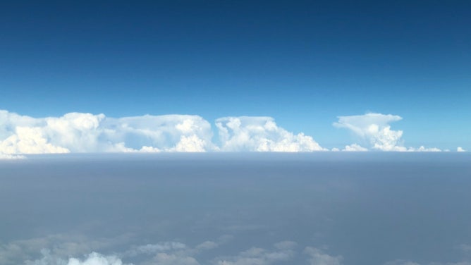 Thunderstorms over Minnesota