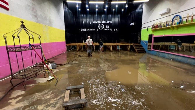 Flooding damage in Neon, Ky.