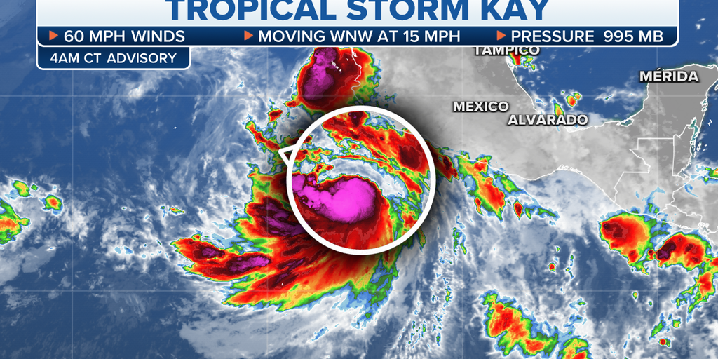 Una tormenta tropical podría traer impactos de tormenta a Baja California, México esta semana
