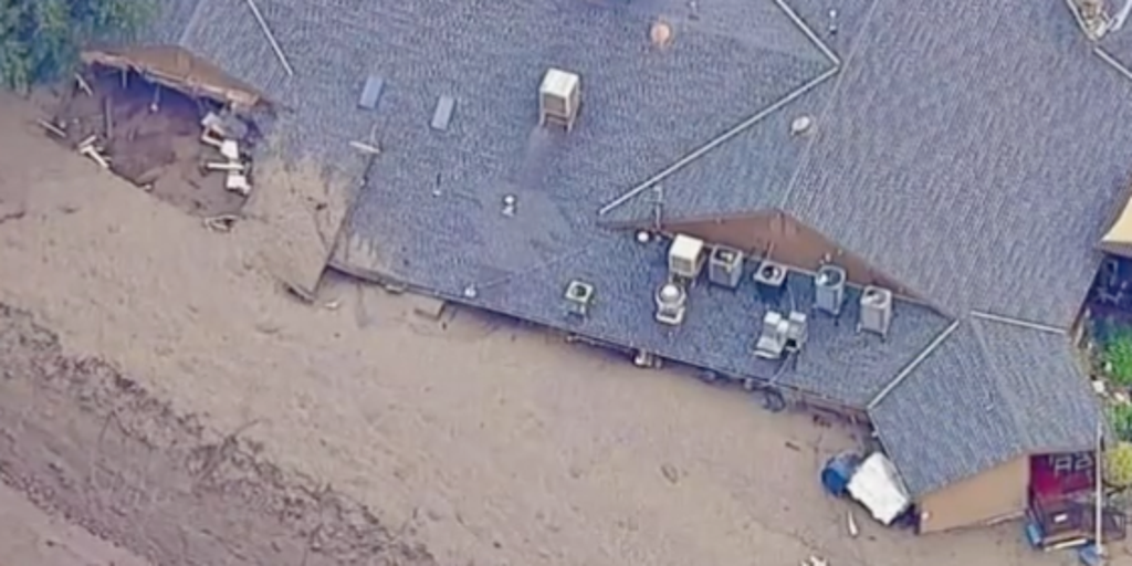 Rocks The Size Of Recliners Mudslide Fills Southern California Rocks The Size Of Recliners Mudslide Fills Southern California