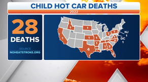 Deadly heat wave: At least 3 children suffer hot-car-related deaths across South