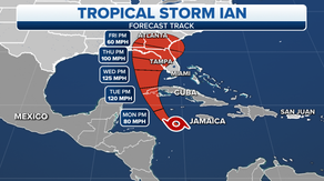 Tropical Storm Ian forecast to rapidly intensify into hurricane, significant threat eyes Florida