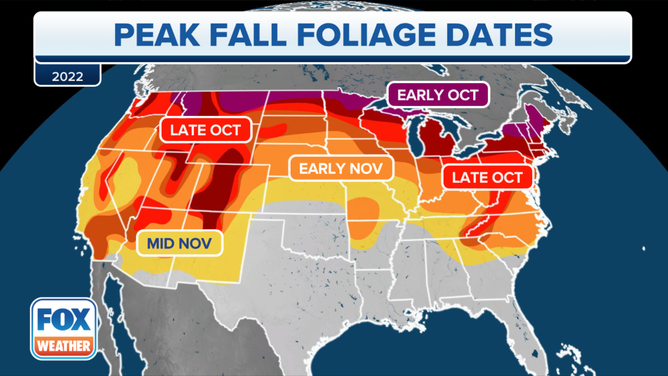 What Does Sizzling Summer Mean For Fall Foliage Here S A Preview Fox   2022 Peak Fall Foliage 