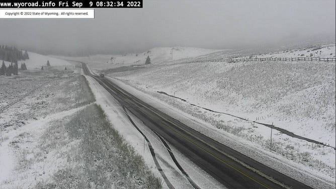 Wyoming snowfall