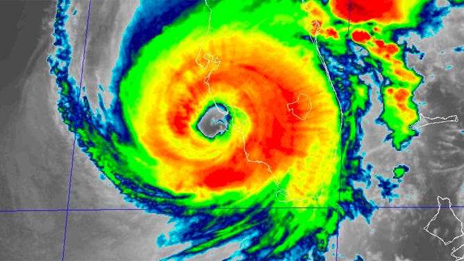 Hurricane Ian near landfall