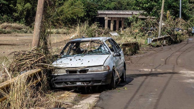 Fiona damage in Puerto Rico