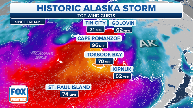 AK Wind Report Map