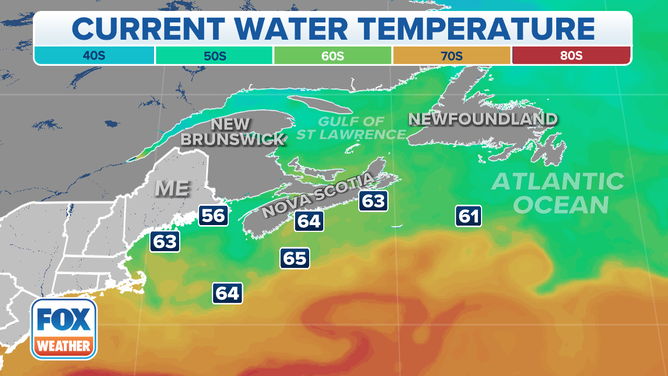 Canadian Water Temperatures