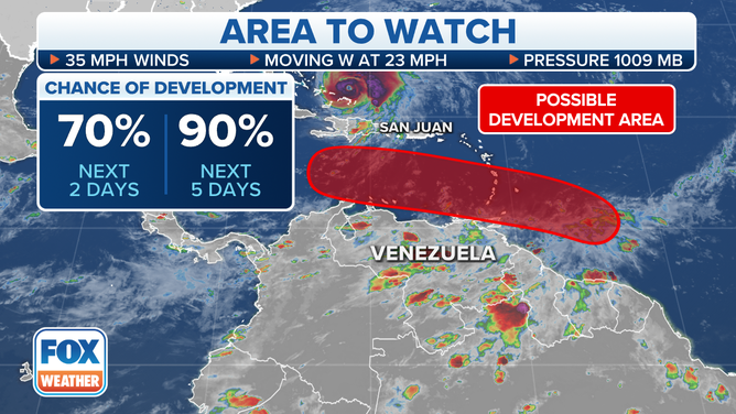 Tropical Disturbance Likely To Organize In The Caribbean And Could Be A ...