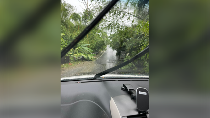 Damage from Hurricane Fiona in Bayamon, Puerto Rico