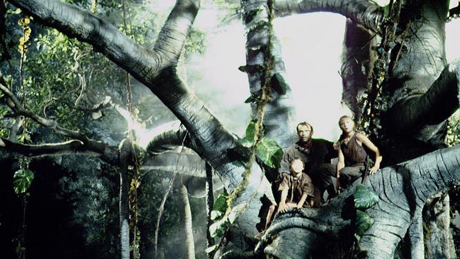 Scene from Jurassic Park