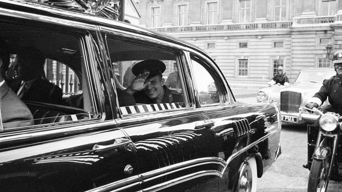 Yuri Gagarin Visit to Britain 1961