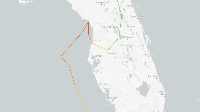 Hurricane Easy 1950 Track