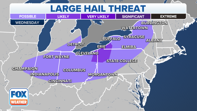 Severe thunderstorms could bring large hail, tornadoes to the Ohio ...