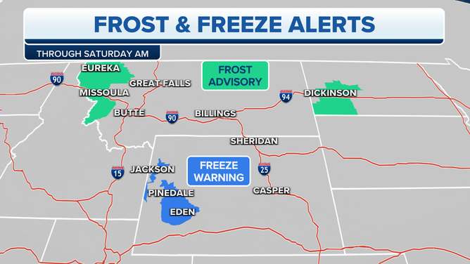 West Freeze Alerts