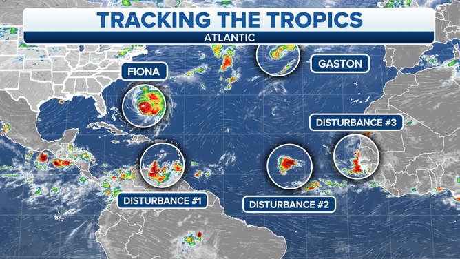 Areas to watch in the Atlantic