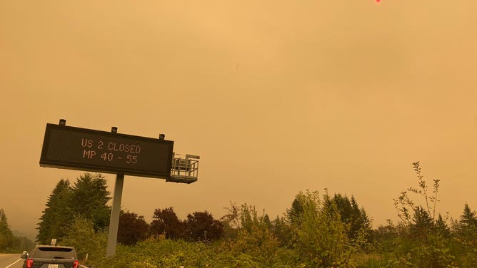 Wildfire in Washington State