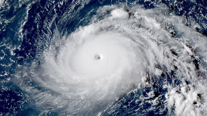 Satellite image of Super Typhoon Hinnamnor