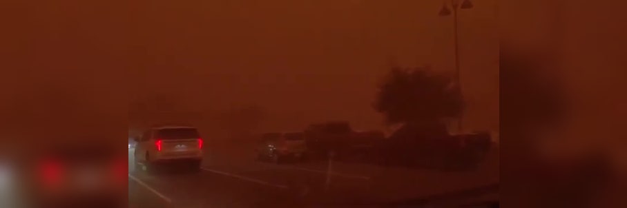 Watch: Day turns to apocalyptically orange night as dust storm strikes Arizona