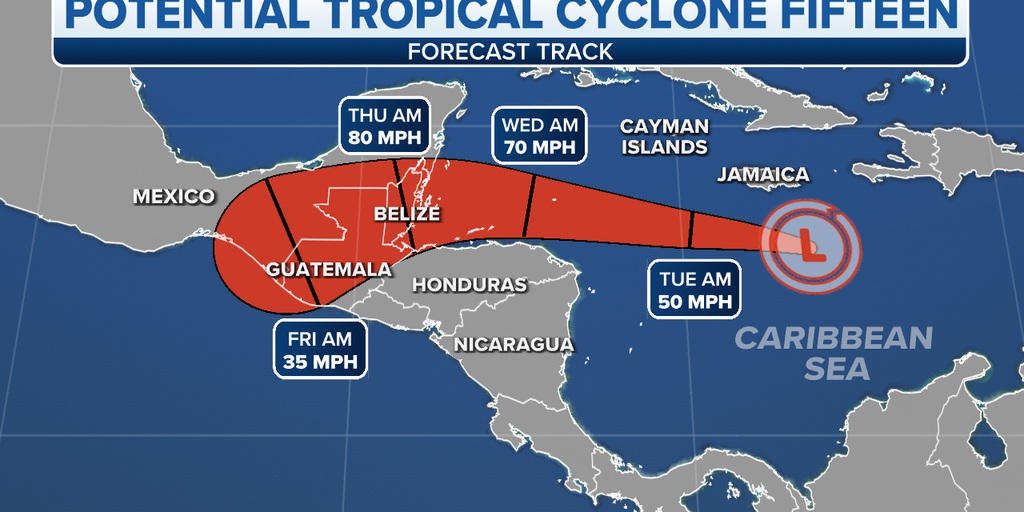 Potential Tropical Cyclone 15 Expected To Become Tropical Storm Lisa In ...