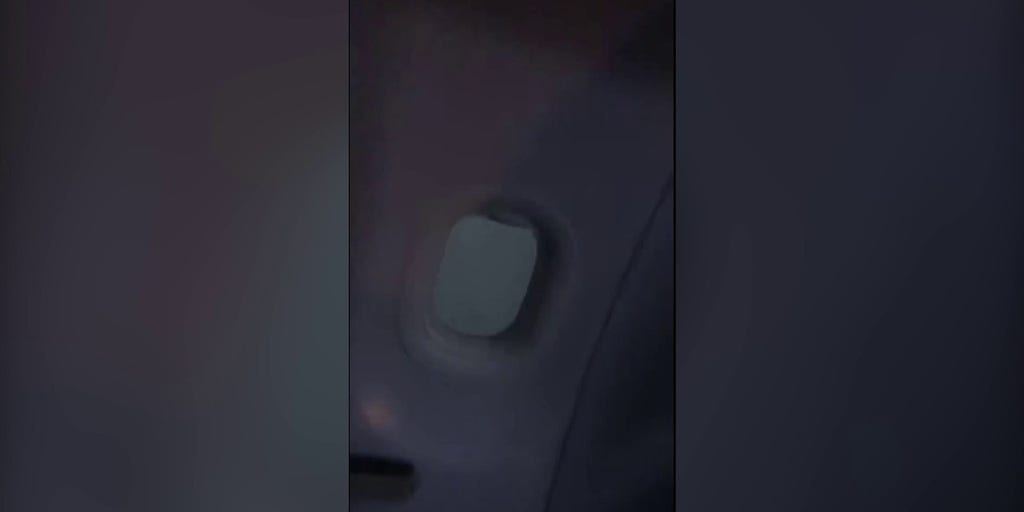 Watch: Passenger captures nightmarish scene as airplane flies through ...