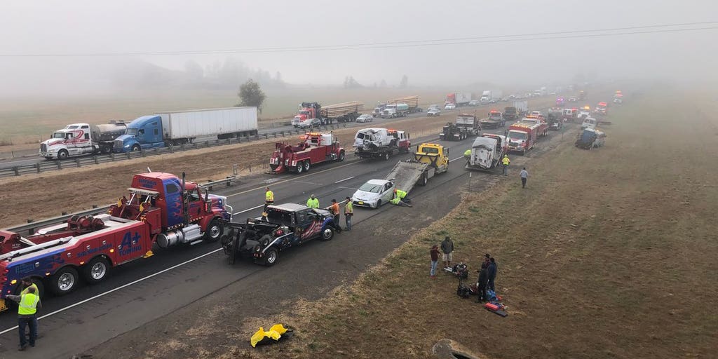 One Killed In Oregon After 60 Vehicle Crash In Thick Fog | Fox Weather