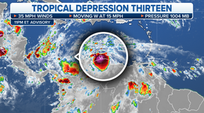 Tropical Depression 13 in Caribbean expected to become 'Julia,' threaten Central America as hurricane