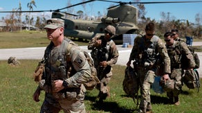 National Guard troops deployed to Florida barrier islands cut off by Hurricane Ian