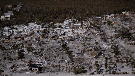 Images reveal the path of destruction left from Hurricane Ian