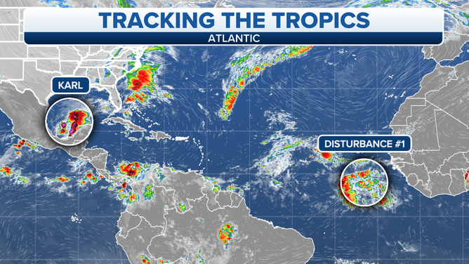 The tropical Atlantic overview.