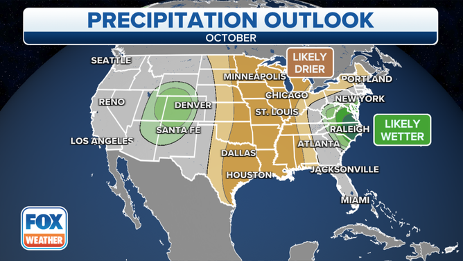 October precipitation outlook