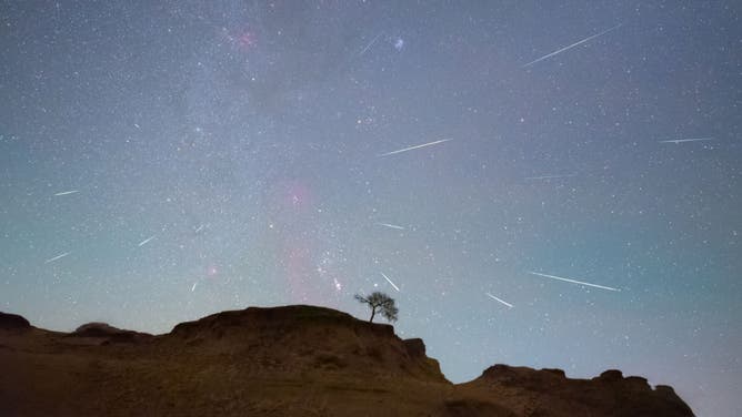 chuva de meteoros Orionids