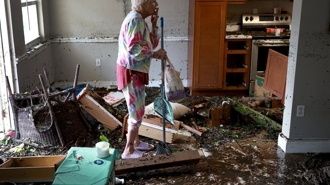 Hurricane Ian damage in Fort Myers, Florida