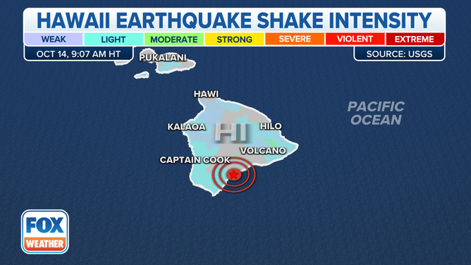 Hawaii Earthquake Who Felt It