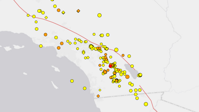 Recent earthquakes in Southern California