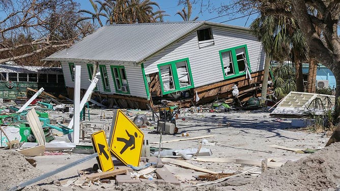 Hurricane Ian damage in Fort Myers