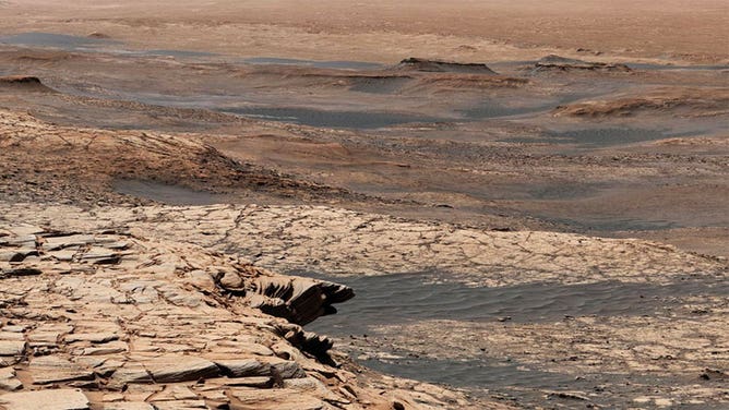 Mars landscape image