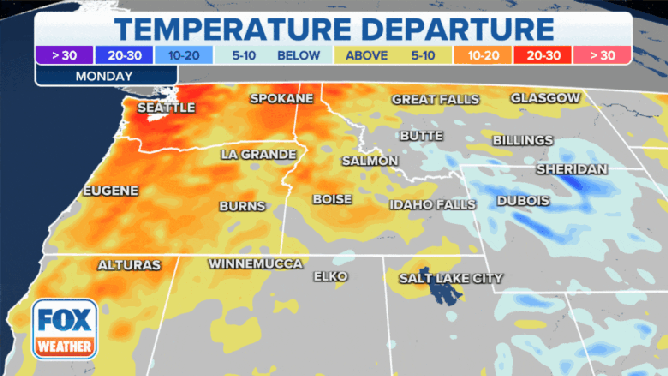 October heat in the Northwest