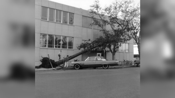Damage from 1962 Columbus Day Storm