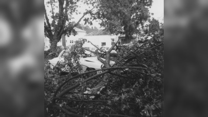 Damage from 1962 Columbus Day Storm