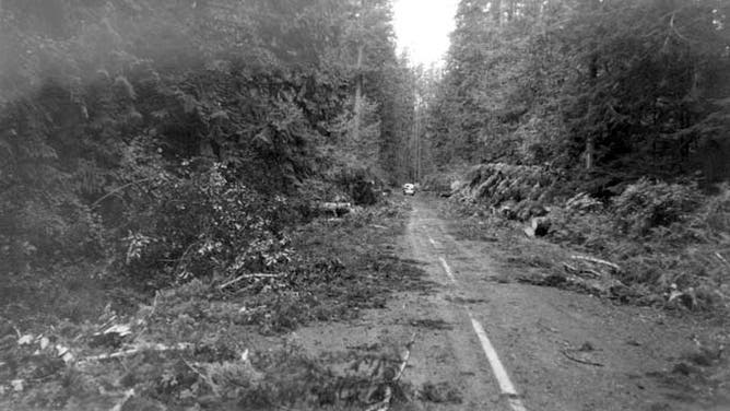Damage from 1962 Columbus Day Storm