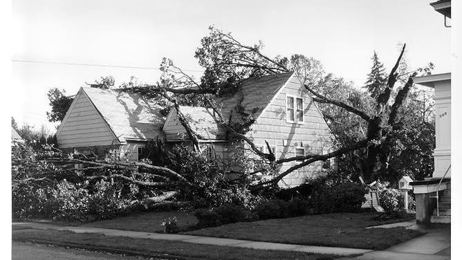 Damage from 1962 Columbus Day Storm