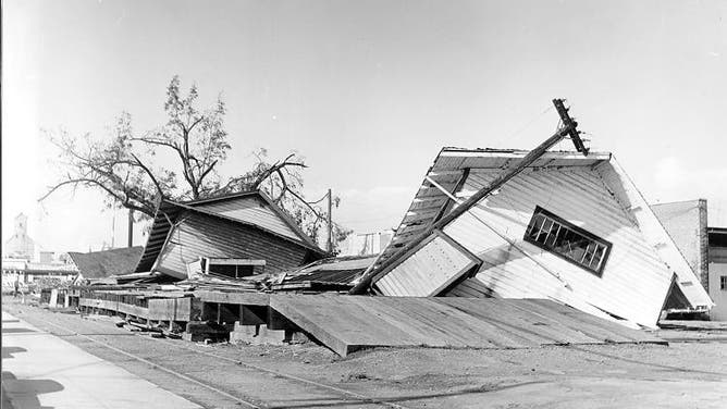 Damage from 1962 Columbus Day Storm