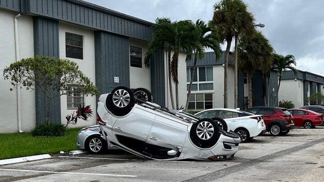 Tornado damage South Florida
