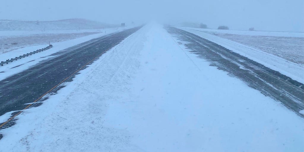 Winter Storm Wallops Northern Plains Bringing Near Record Setting Snow To Bismarck