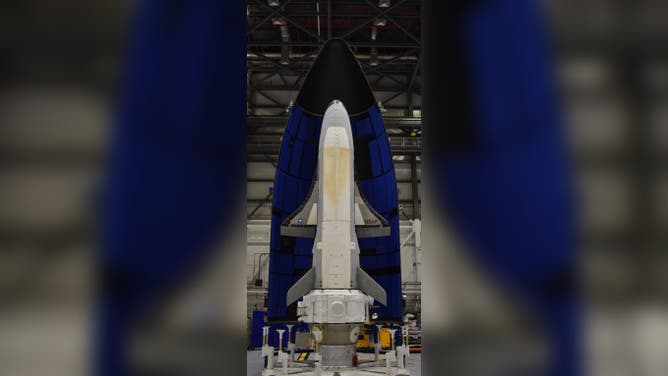 The X-37B spaceplane before launching in May 2020.