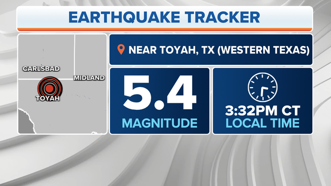 Texas earthquake