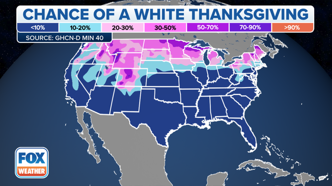 What Are The Odds Of A White Thanksgiving? | Fox Weather