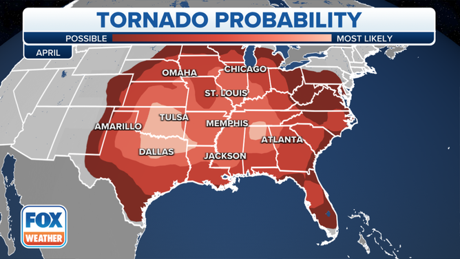 April Kicks Off America's Most Active Time Of Year For Tornadoes