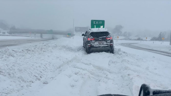 Drone video shows how historic snow event paralyzed western New